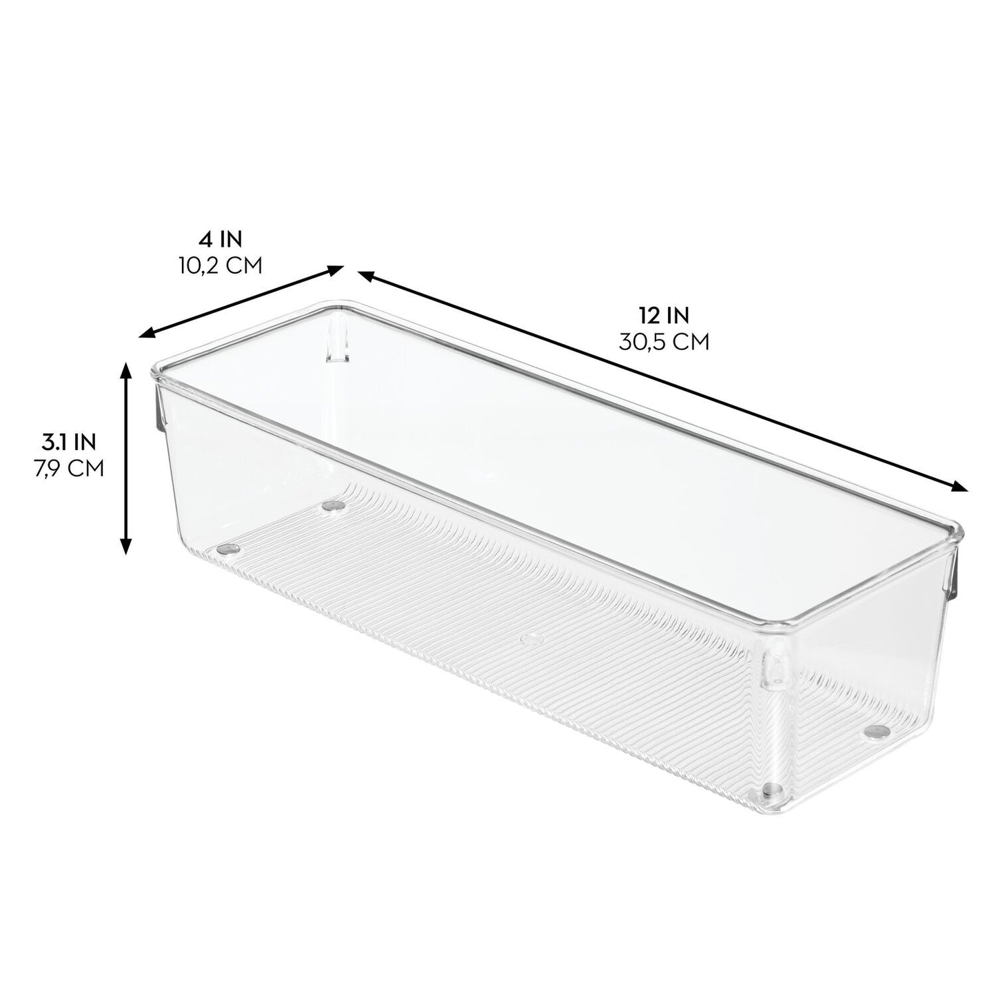 Organizador linus 4 x 12 x 3in